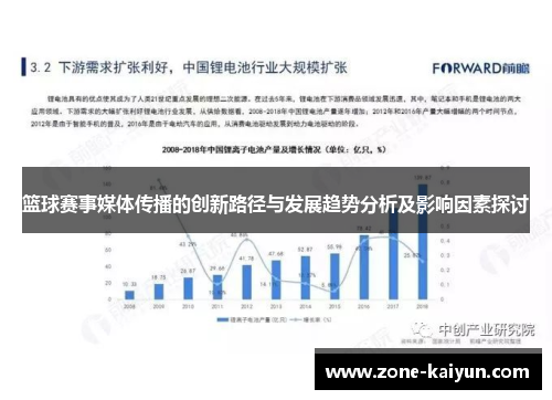 篮球赛事媒体传播的创新路径与发展趋势分析及影响因素探讨 篮球赛事媒体传播的创新路径与发展趋势分析及影响因素探讨
