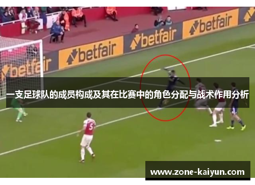 一支足球队的成员构成及其在比赛中的角色分配与战术作用分析