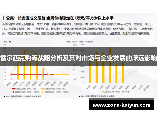 雷尔西克购筹战略分析及其对市场与企业发展的深远影响 雷尔西克购筹战略分析及其对市场与企业发展的深远影响