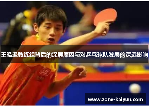王皓退教练组背后的深层原因与对乒乓球队发展的深远影响 王皓退教练组背后的深层原因与对乒乓球队发展的深远影响