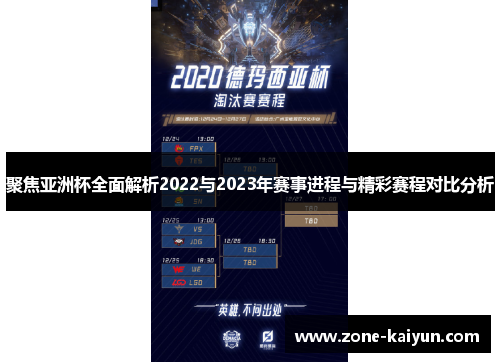 聚焦亚洲杯全面解析2022与2023年赛事进程与精彩赛程对比分析 聚焦亚洲杯全面解析2022与2023年赛事进程与精彩赛程对比分析